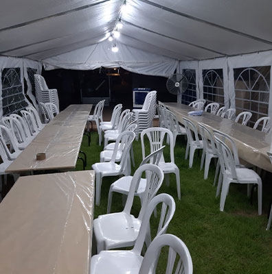 אוהל אבלים להשכרה